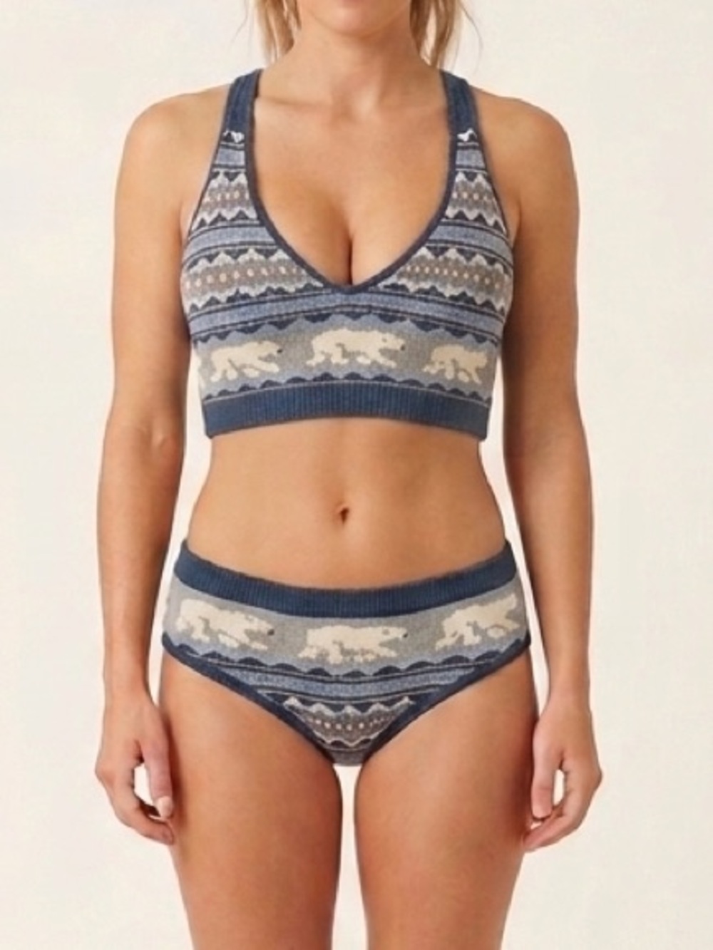 *RARE* - Knitty Kitty - Large Knit Bralette
